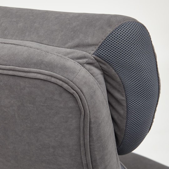 Кресло компьютерное DUKE флок/ткань, серый/серый, 29/TW-12 арт.14039 во Владикавказе - изображение 16