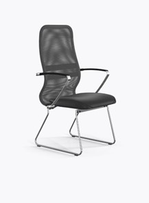 Кресло офисное Ergolife Sit 8 B2-9K - X1+Extra (Св.серый-Черный) во Владикавказе - предосмотр