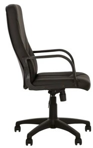 Офисное кресло MANAGER (PL64) экокожа ECO-30, черная во Владикавказе - предосмотр 2