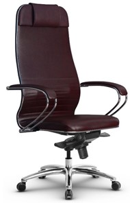 Кресло офисное Metta L 1m 38K2/K мультиблок, нижняя часть 17838 бордовый во Владикавказе