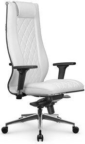 Офисное кресло МЕТТА L 1m 50M/2D Infinity Easy Clean мультиблок, нижняя часть 17839 белый во Владикавказе