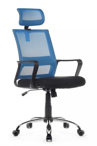 Офисное кресло RCH 1029HB, черный/синий во Владикавказе