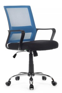 Кресло офисное RCH 1029MB, черный/синий во Владикавказе