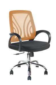 Офисное кресло Riva Chair 8099Е, Оранжевый во Владикавказе