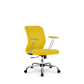 Кресло офисное SU-Mr-4/подл.078/осн.003 желтый во Владикавказе