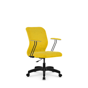 Кресло офисное SU-Mr-4/подл.079/осн.005 желтый во Владикавказе