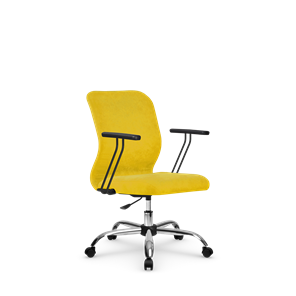 Офисное кресло SU-Mr-4/подл.109/осн.006 желтый во Владикавказе