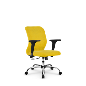 Офисное кресло SU-Mr-4/подл.200/осн.003 желтый во Владикавказе