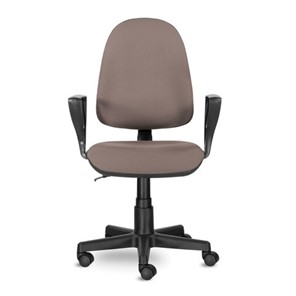 Кресло офисное Brabix Prestige Ergo MG-311 (регулируемая эргономичная спинка, ткань, бежевое) 531873 во Владикавказе