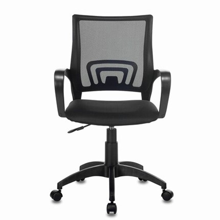 Офисное кресло Brabix Fly MG-396 (с подлокотниками, сетка, черное) 532083 во Владикавказе - изображение