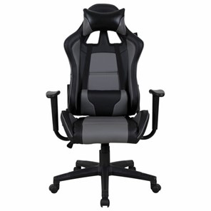 Офисное кресло Brabix GT Racer GM-100 (две подушки, экокожа, черное/серое) 531926 во Владикавказе