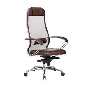 Офисное кресло Samurai SL-1.04, темно-коричневый во Владикавказе