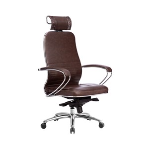 Офисное кресло Samurai KL-2.04, темно-коричневый во Владикавказе
