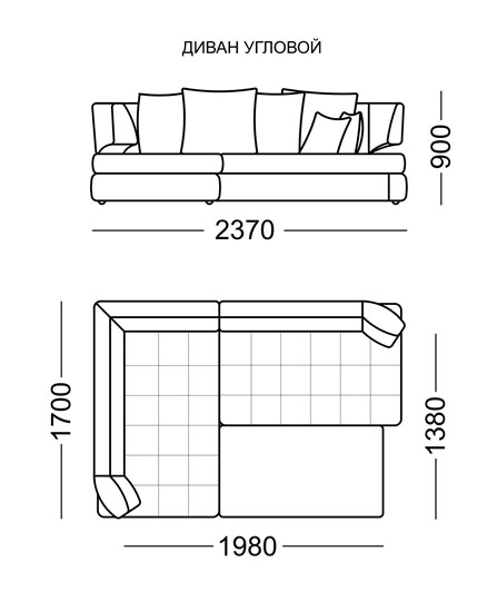 Угловой диван Бруно Элита 50 Б во Владикавказе - изображение 6