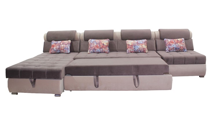 Угловой диван Tehas 414 (Серый) во Владикавказе - изображение 2