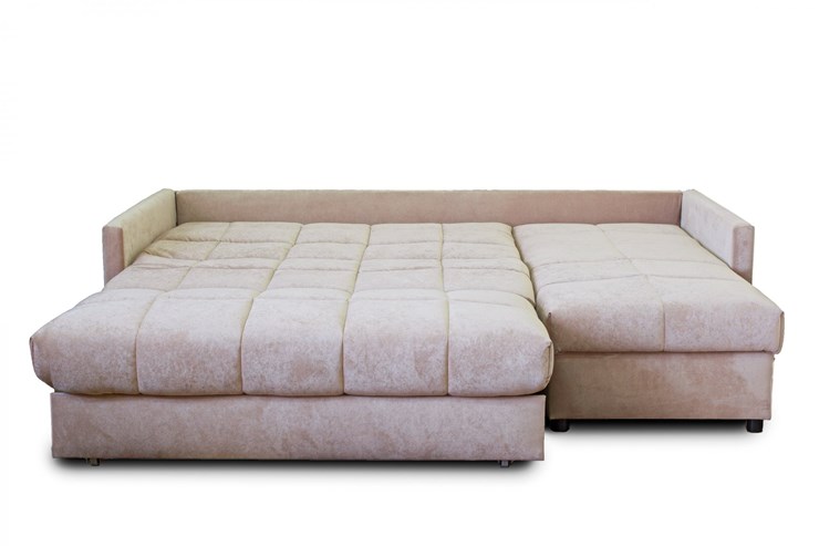 Угловой диван Аккордеон 043, 1400 с оттоманкой 700, ППУ во Владикавказе - изображение 1