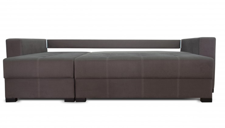 Угловой диван Fashion soft 210 (Uno grey + Brix latte) во Владикавказе - изображение 1