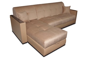 Угловой диван с оттоманкой Аккордеон-1 (сп.м. 1300х2050) во Владикавказе