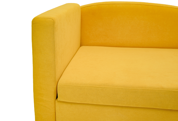 Диван-кровать левая Тедди желтый во Владикавказе - изображение 2