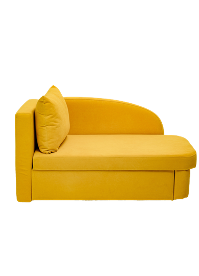 Диван-кровать левая Тедди желтый во Владикавказе - изображение 4