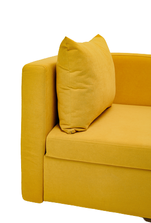 Диван-кровать левая Тедди желтый во Владикавказе - изображение 5