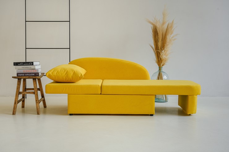 Диван-кровать левая Тедди желтый во Владикавказе - изображение 20