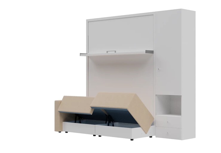 Диван Кровать-трансформер Smart (КД 1400+ШП), шкаф правый, левый подлокотник во Владикавказе - изображение 1