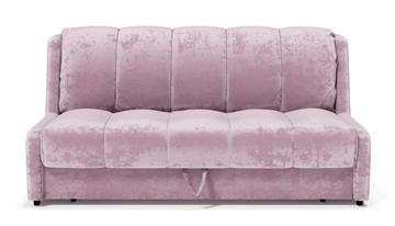 Прямой диван Аккордеон-Кровать 1,55 с каретной утяжкой, полоска (НПБ) во Владикавказе