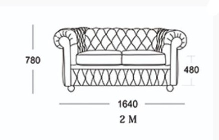 Прямой диван Честер 2М (седафлекс) во Владикавказе - изображение 13