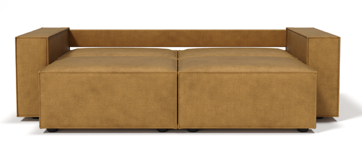Прямой диван Лофт БЛ2-БП2 (Ремни/Еврокнижка) во Владикавказе - изображение 9
