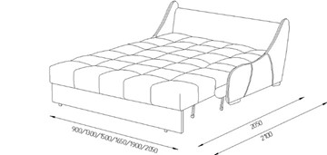 Прямой диван Токио 205 (ППУ) во Владикавказе - предосмотр 4