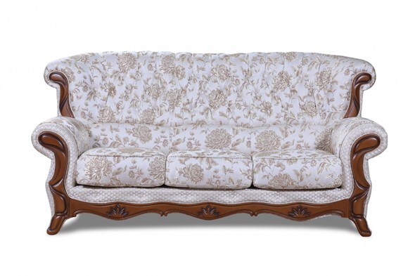 Прямой диван Барокко, ДБ3 во Владикавказе - изображение