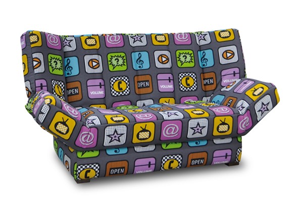 Прямой диван София Люкс пружинный блок во Владикавказе - изображение