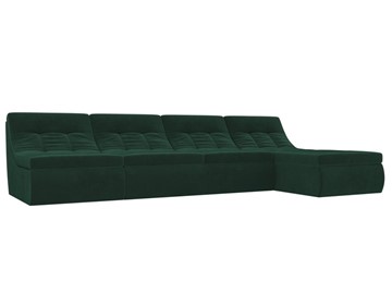 Модульный угловой диван Холидей, Зеленый (велюр) во Владикавказе