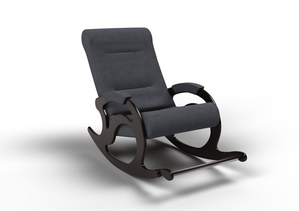 Кресло-качалка Тироль, ткань AMIGo графит 12-Т-ГР во Владикавказе - изображение