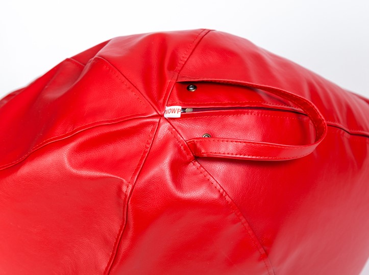 Кресло-мешок Люкс, красное во Владикавказе - изображение 1
