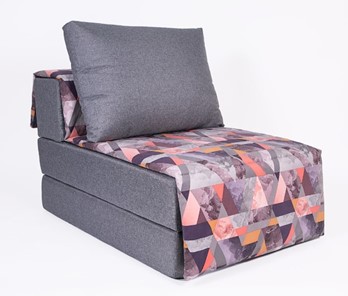 Бескаркасное кресло-кровать Харви, серый - сноу манго во Владикавказе
