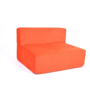 Кресло бескаркасное Тетрис 100х80х60, оранжевое во Владикавказе