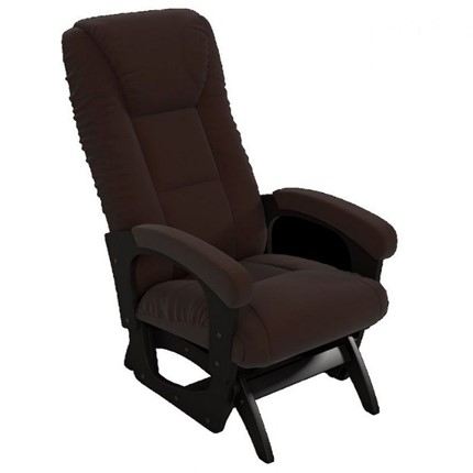 Кресло-качалка Леон маятниковая, ткань AMIGo шоколад 29-Т-Ш во Владикавказе - изображение