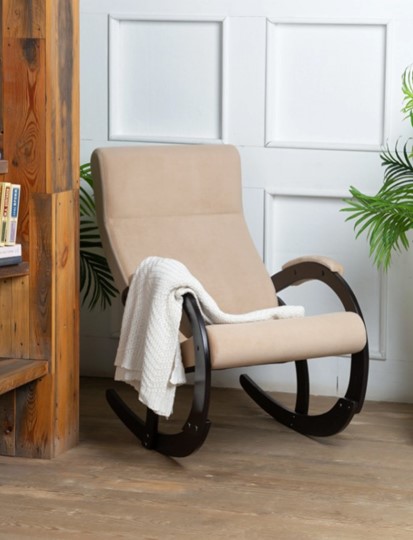 Кресло-качалка Корсика, ткань Amigo Beige 34-Т-AB во Владикавказе - изображение 7