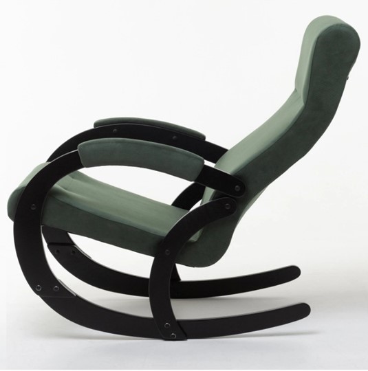 Кресло-качалка в гостиную Корсика, ткань Amigo Green 34-Т-AG во Владикавказе - изображение 1