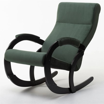 Кресло-качалка в гостиную Корсика, ткань Amigo Green 34-Т-AG во Владикавказе - изображение