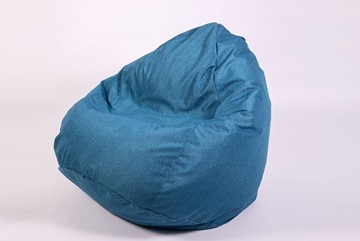 Кресло-мешок Юниор, рогожка синий во Владикавказе