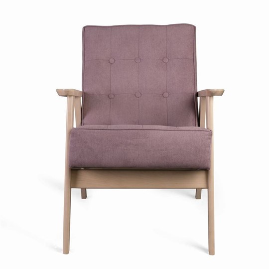Кресло Ретро (беленый дуб / RS 12 - розовый) во Владикавказе - изображение 1
