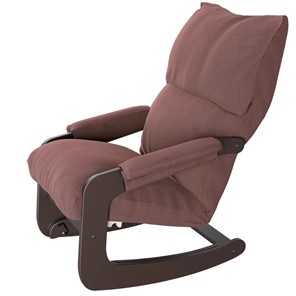 Кресло Трансформер Амадео ВСК №81 (каркас венге, сиденье коричнево-розовое) во Владикавказе