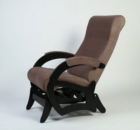 Кресло-качалка Амелия, ткань кофе с молоком 35-Т-КМ во Владикавказе - изображение