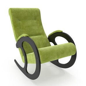 Кресло-качалка Модель 3, Verona 38 Apple Green-велюр во Владикавказе