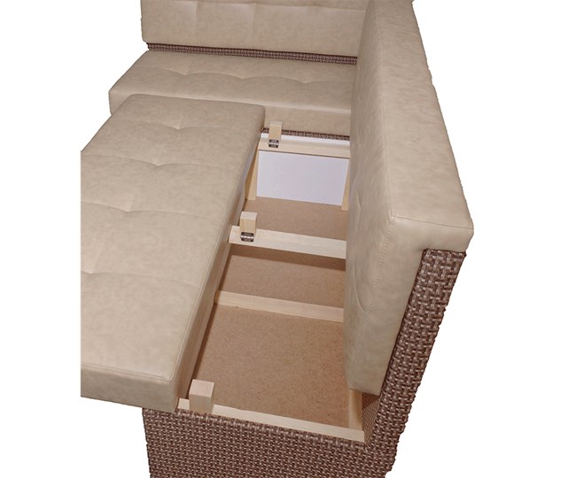 Угловой кухонный диван Нео КМ 3 с механизмом 2000*1110 во Владикавказе - изображение 6