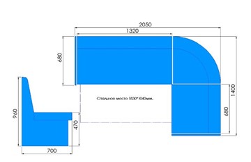 Угловой кухонный диван Модерн 2 (со спальным местом) во Владикавказе - предосмотр 4