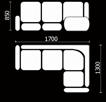 Кухонный угловой диван Нео КМ-01 (168х128 см.) во Владикавказе - изображение 3